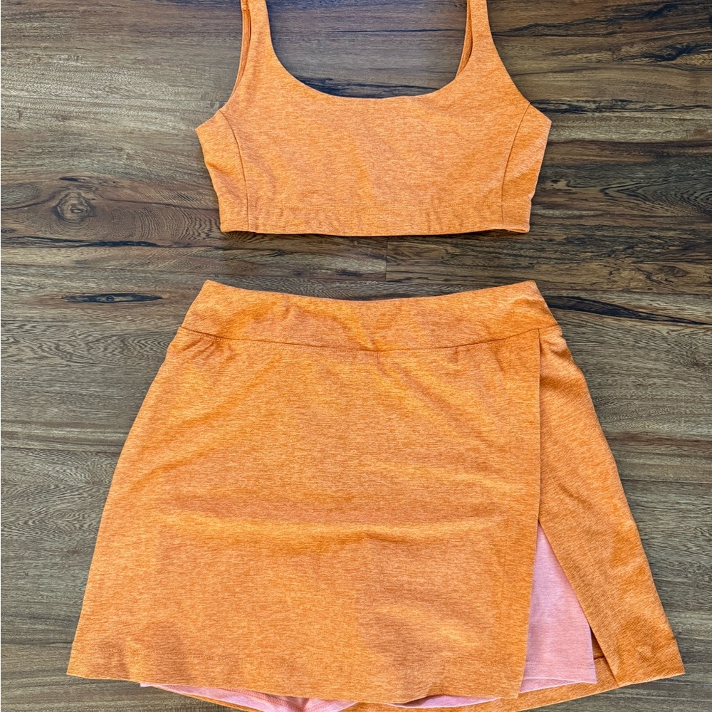 Orange Outdoor Voices Set, Size S